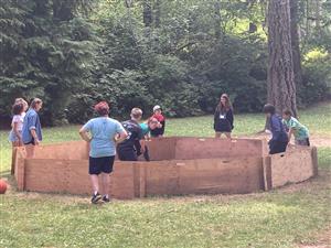 Youth compete at Gaga Ball Pit